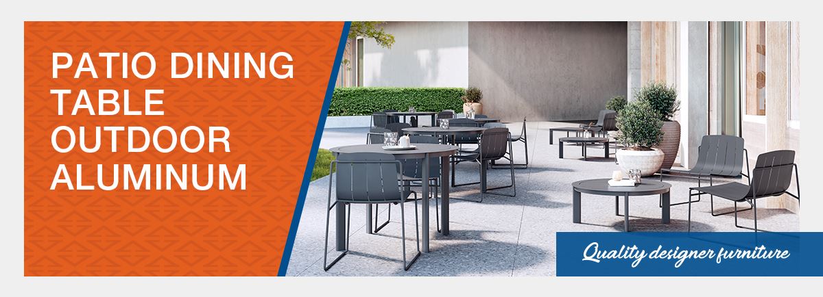 Patio Dining Table Outdoor Aluminum hbsinostar 1 Patio Dining Table Outdoor Aluminum hbsinostar 1
