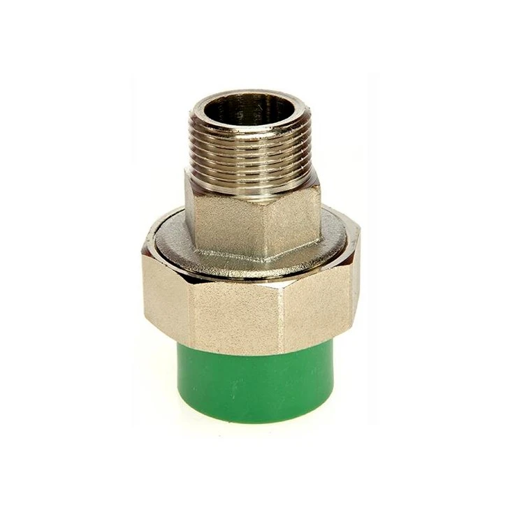 PPR Male Thread Brass Union