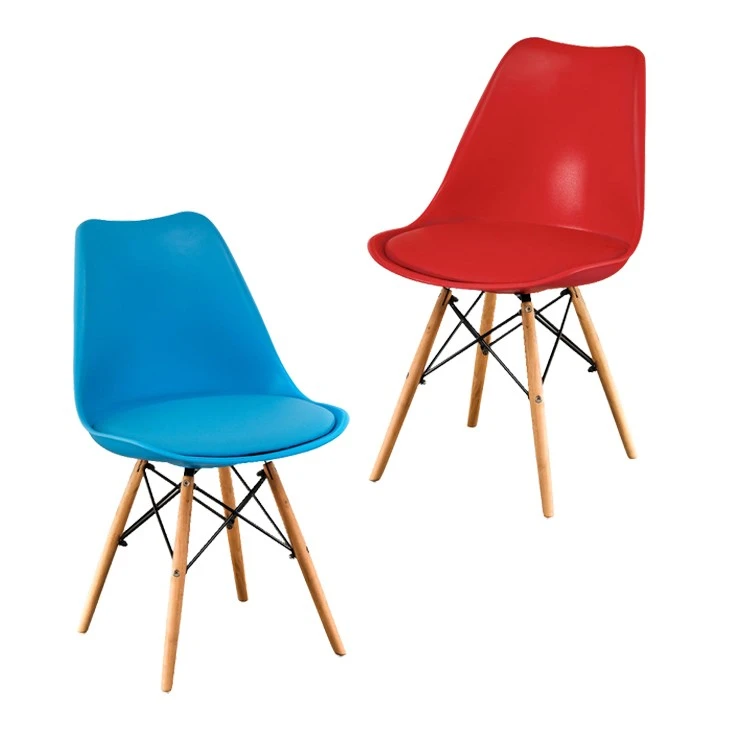 Plastic Dining Chairs With Wooden Legs
