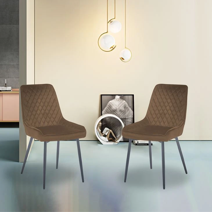 Moderne Esszimmerstühle aus Samt