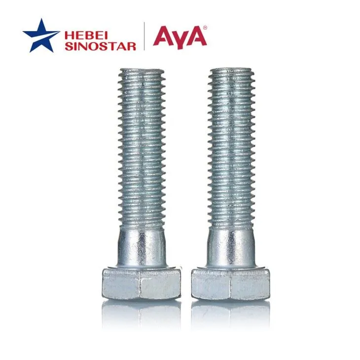 Zinc Plated Hex Bolts