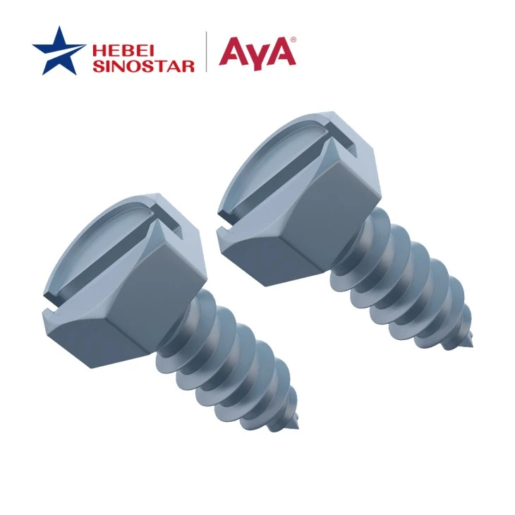 Slotted Hex Head Screws-AYA SCREWS